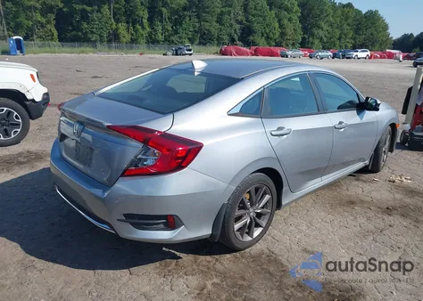 2020 Honda Civic Ex from USA, damaged, VIN 19XFC1F31LE009911